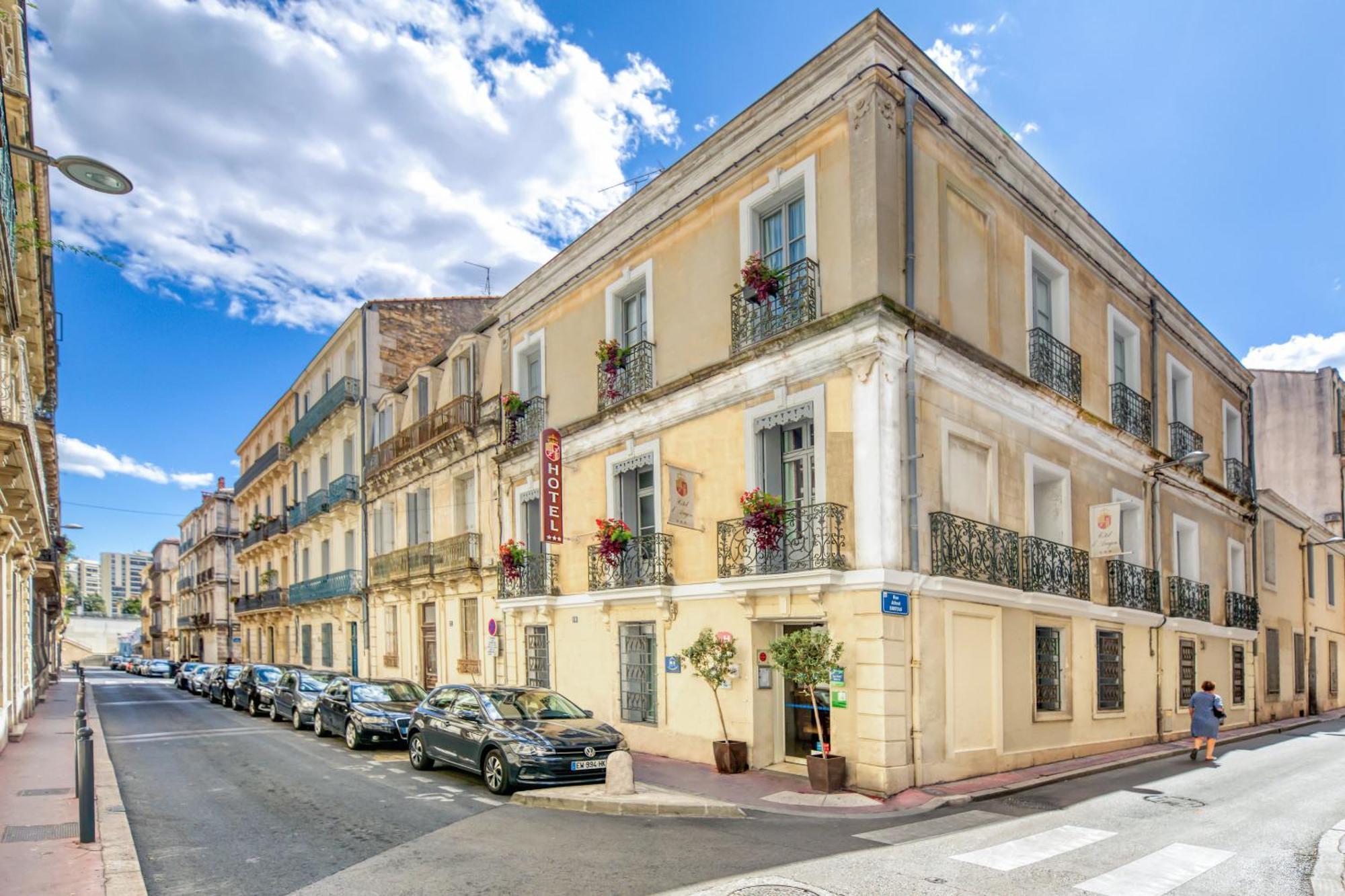 Hotel D'Aragon - Place De La Comedie Montpellier Dış mekan fotoğraf